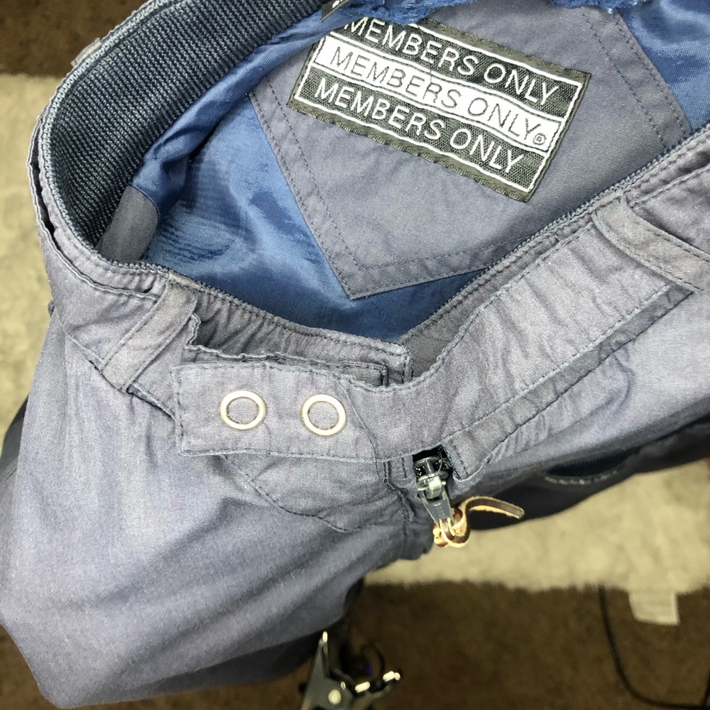 Members Only Vintage Jacket 2X Classic Bomber - Picture 7 of 11